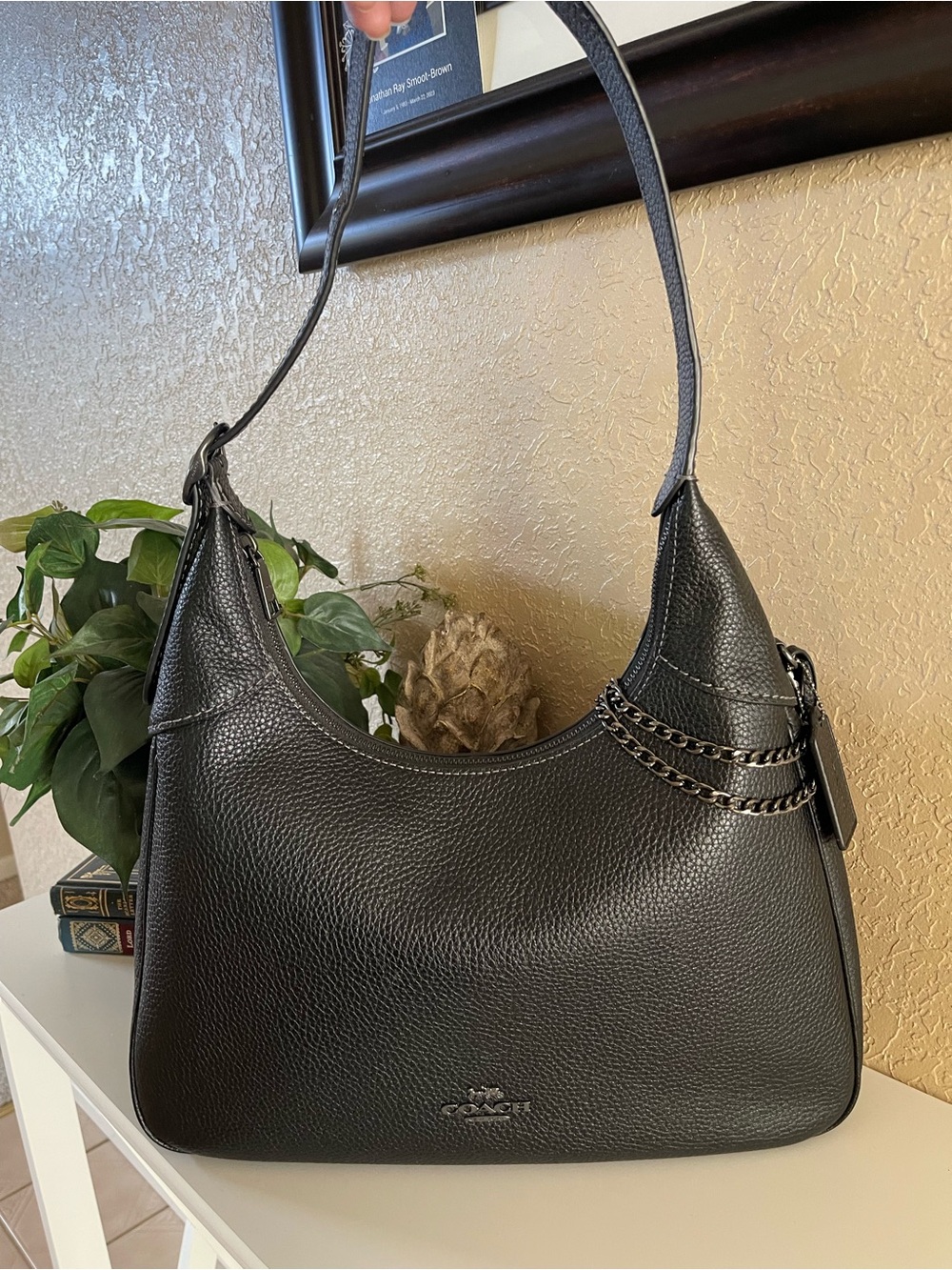 Coach Ella Shoulder Bag with Chain